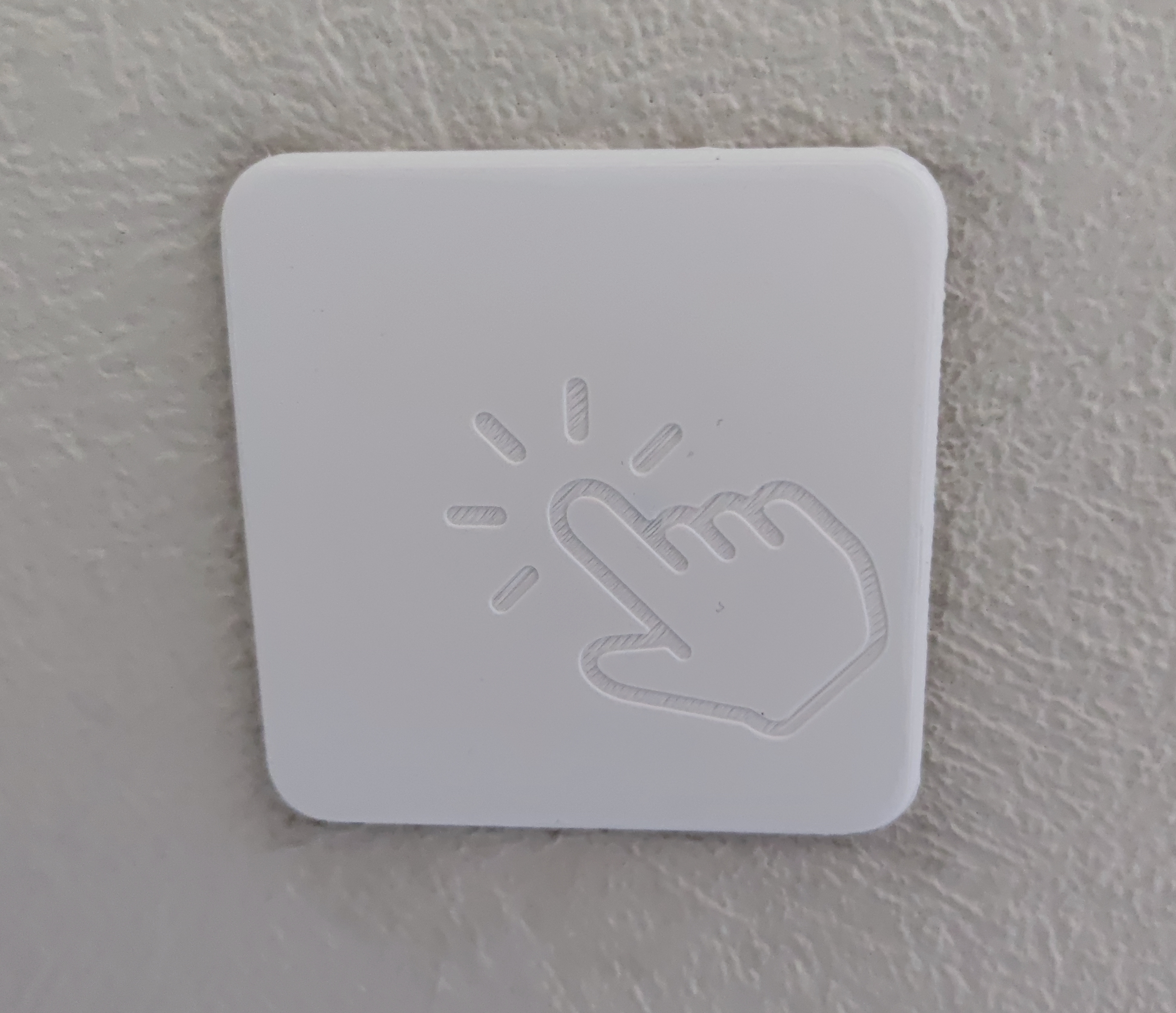 Touch wall switch for TTP223 touch sensor module
