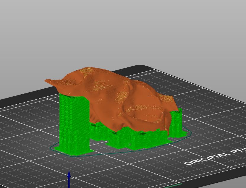 Miniatura 3 do modelo 3D Deer skull