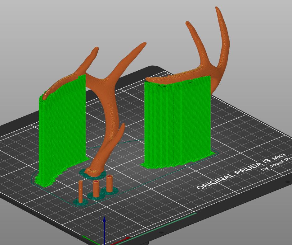 Miniatura 4 do modelo 3D Deer skull