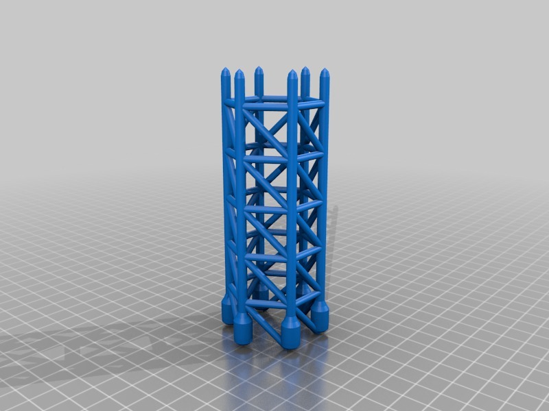 Miniatura 14 do modelo 3D Modular Beam Set
