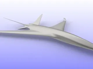 Sleek Airplane by sjogerst | Download free STL model | Printables.com