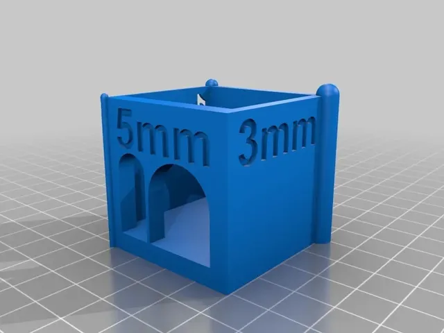 2cm Wall Thickness Test Cube