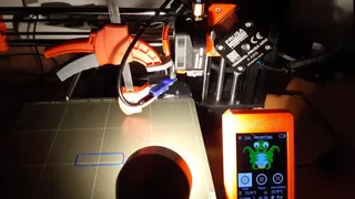 Nozzle camera borescope holder for Prusa MINI+