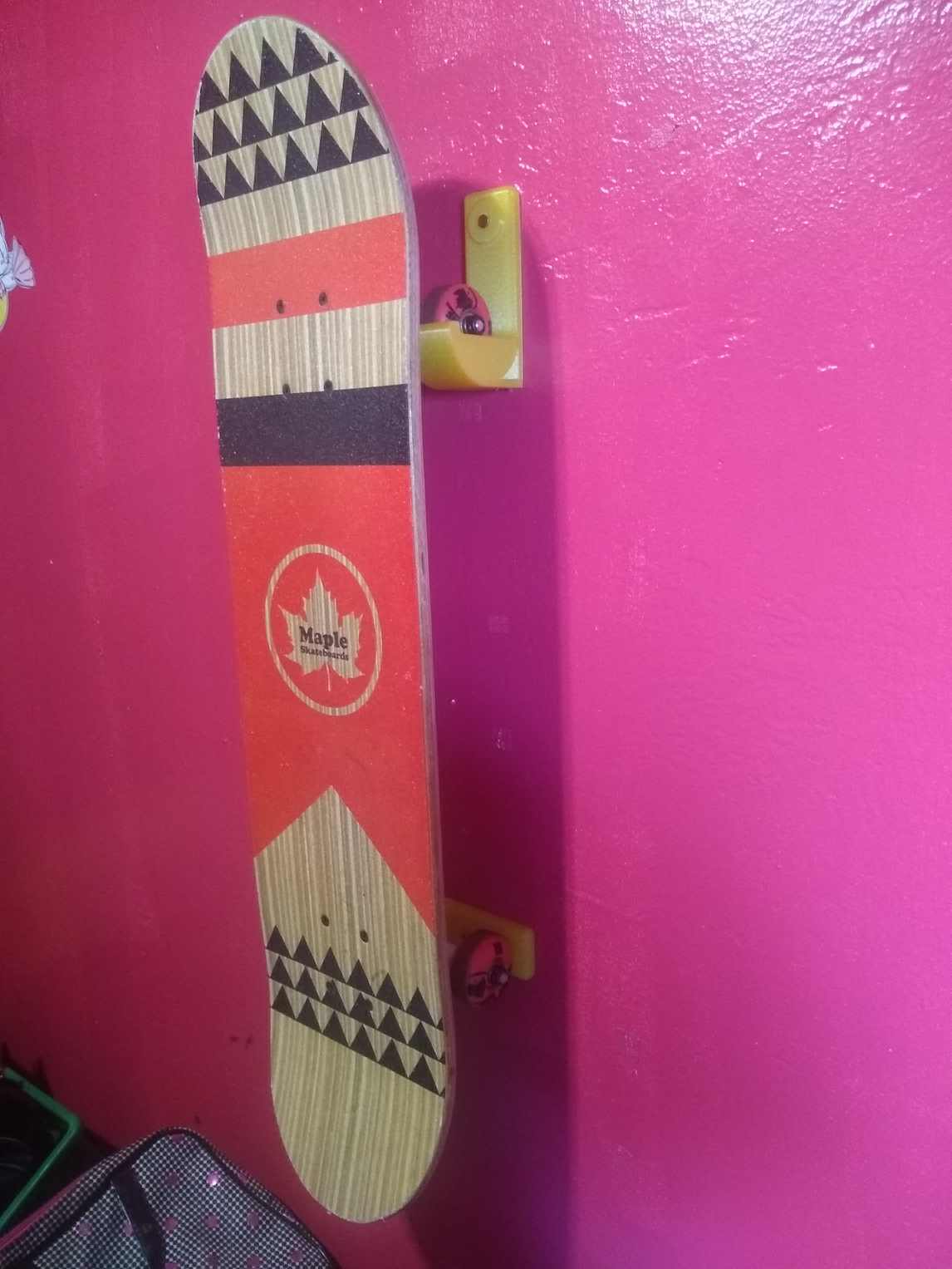 Bottom Plate for Skateboard Wall Mount