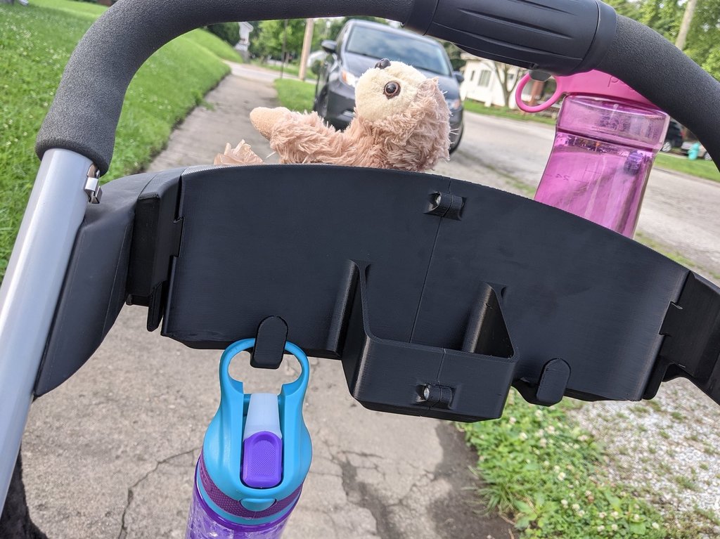 Better Cupholder for Graco Stroller by Gage Download free STL model