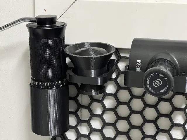 Wacaco Nanopresso Funnel and Tamp holder (Honeycomb Storage Wall)