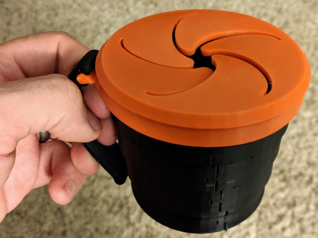 Kids Collapsible Snack Cup