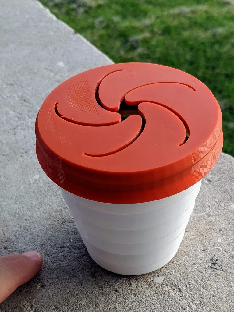 Kids Snack Top for Collapsible Cup