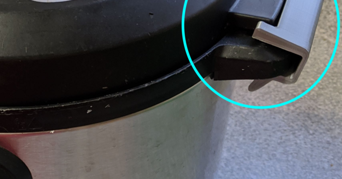 How to open stuck instant pot lid 