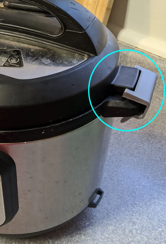Instant Pot Handle Lock by Gage