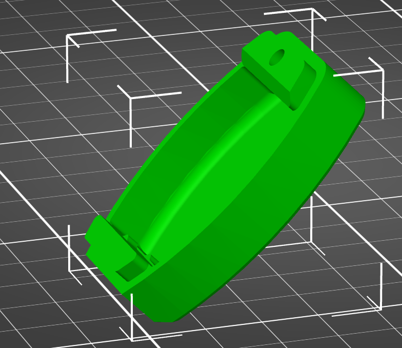 Replacement Key Housing for Honda by Gage Download free STL model