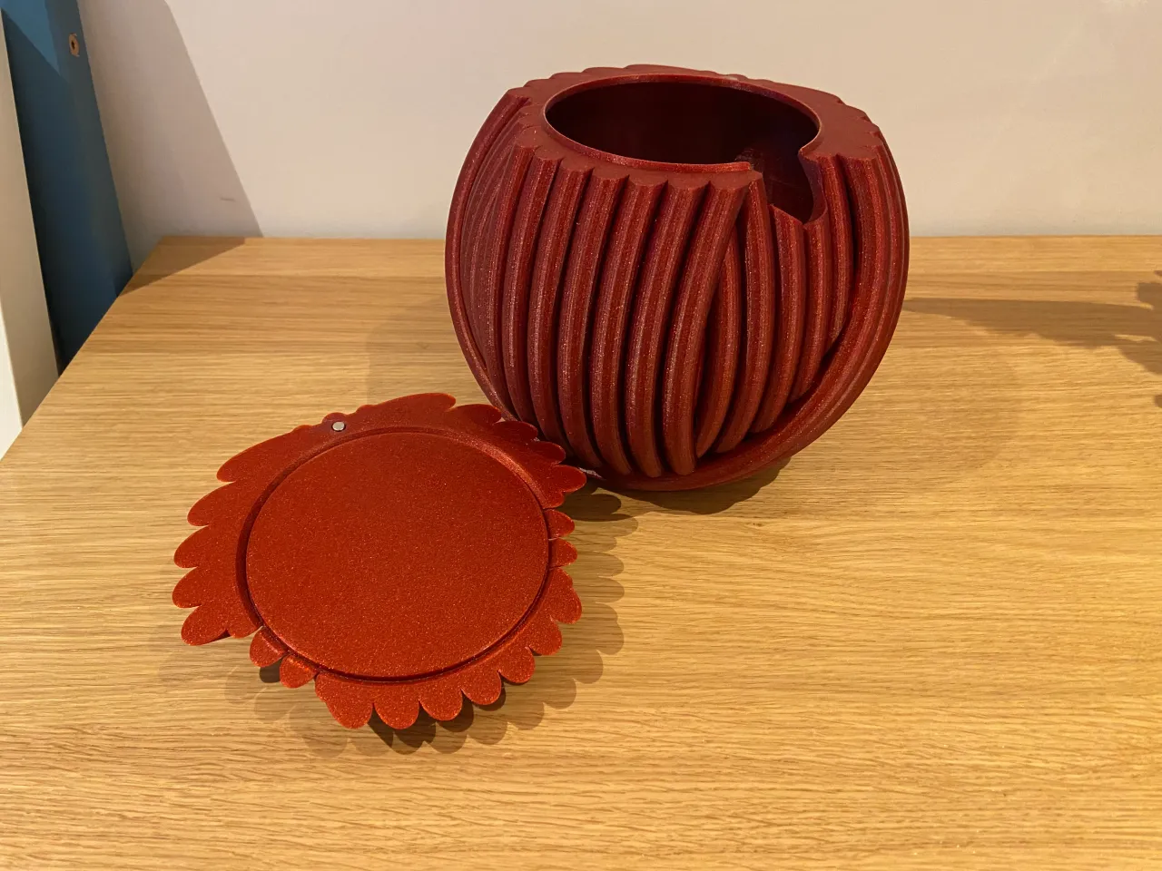 STL file Woven Yarn Bowl 🧶・3D printable model to download・Cults