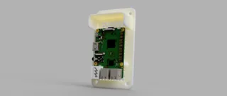 Wall Mounting plate for RaspberryPi