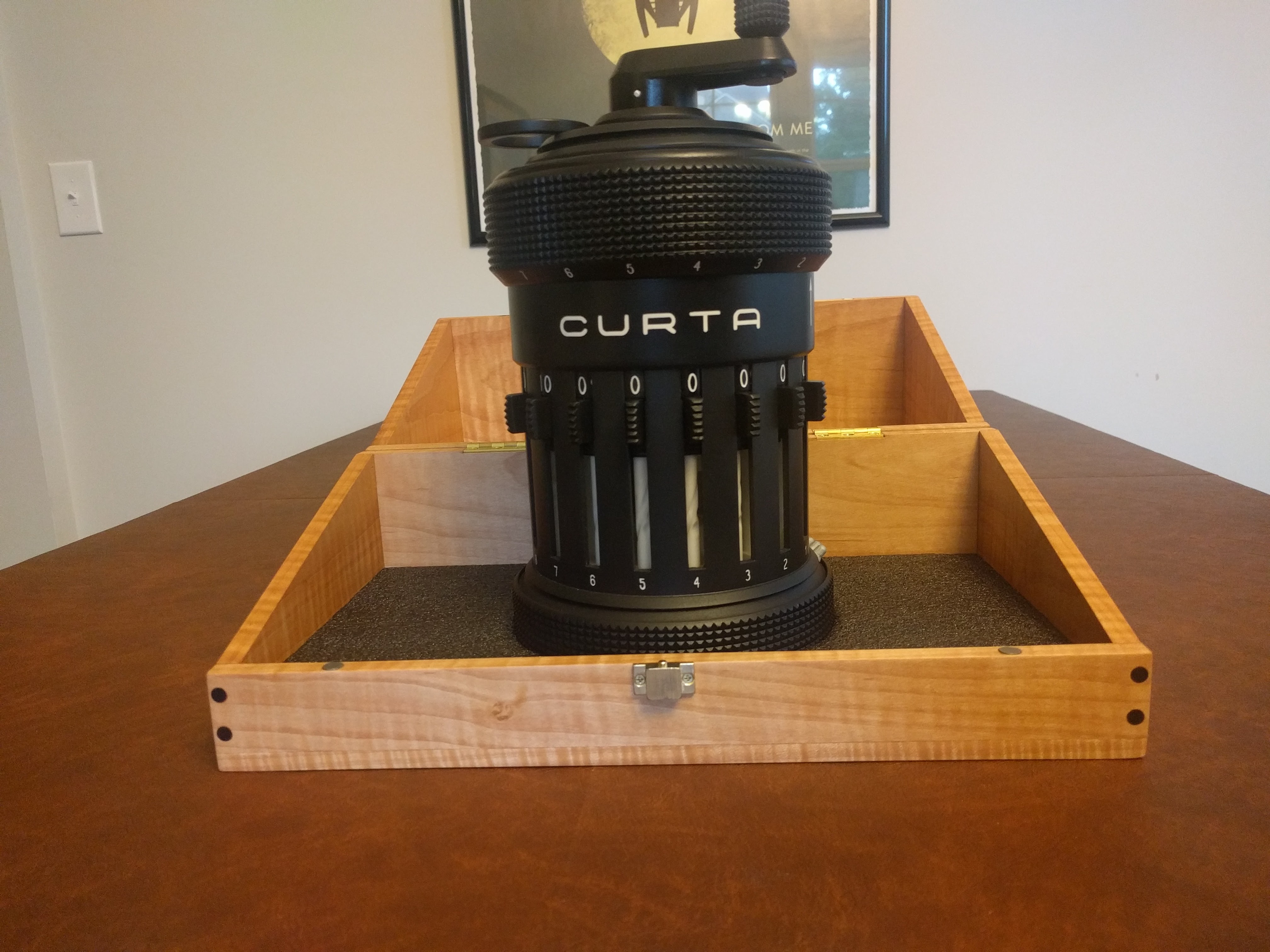 Curta Calculator Type I scaled at 31 by mwu Download free STL model