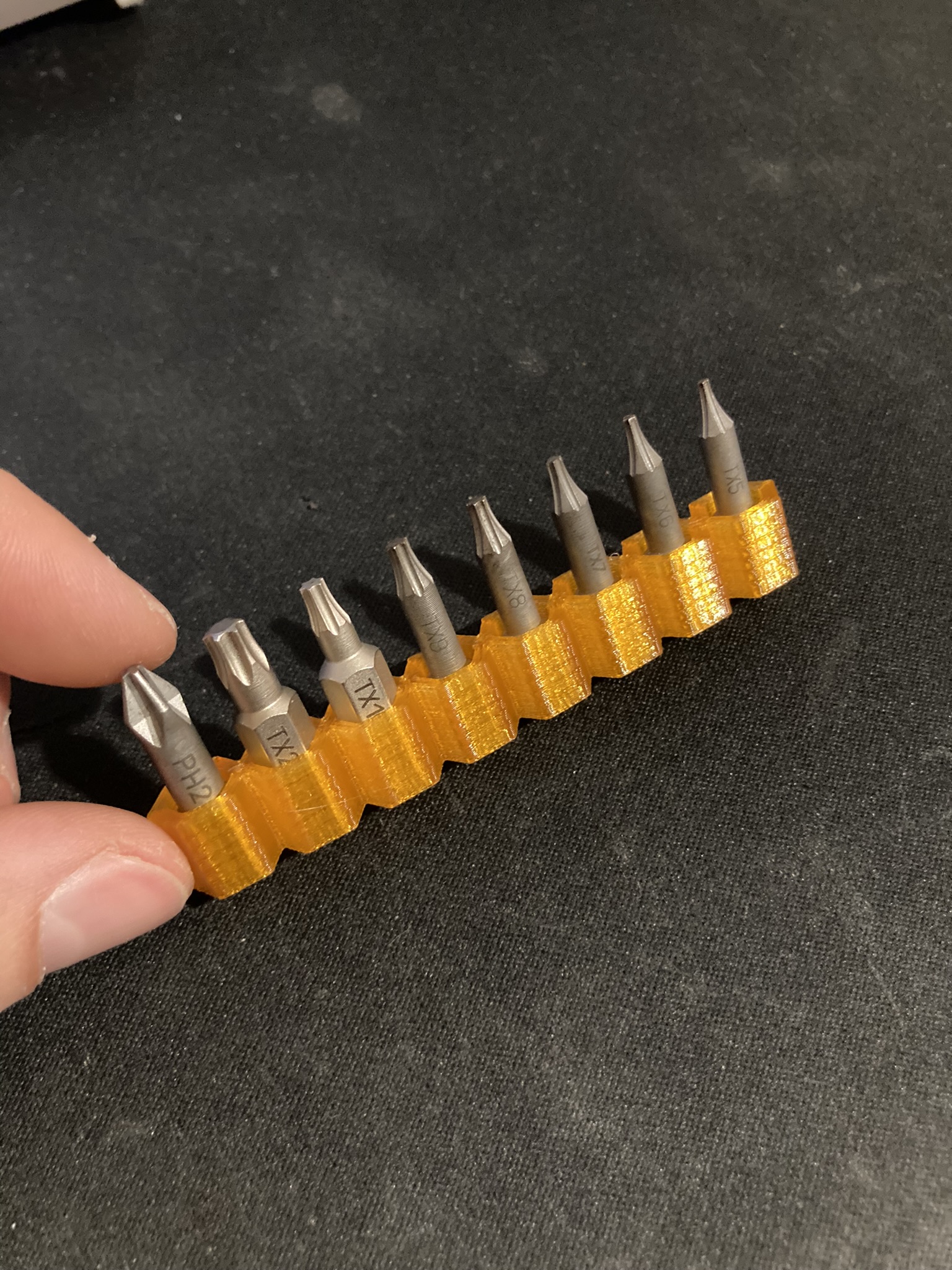 Soft 8 Screwdriver-Bit Holder Straight