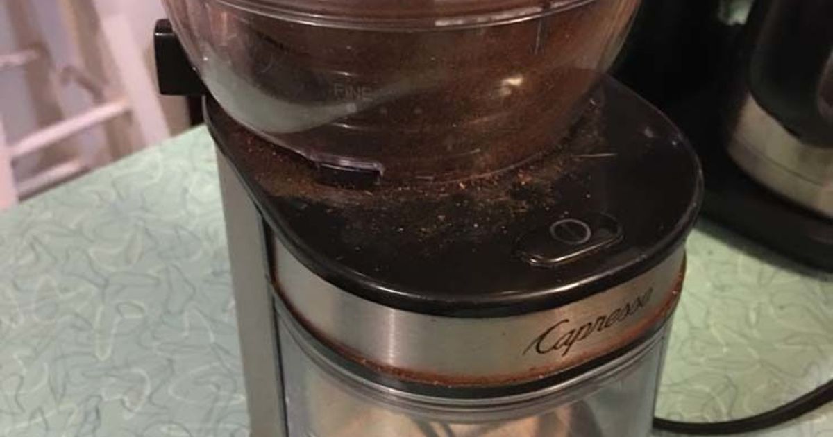 Capresso Coffee Grinder Model 595 Lid by Escarjoe Download free STL