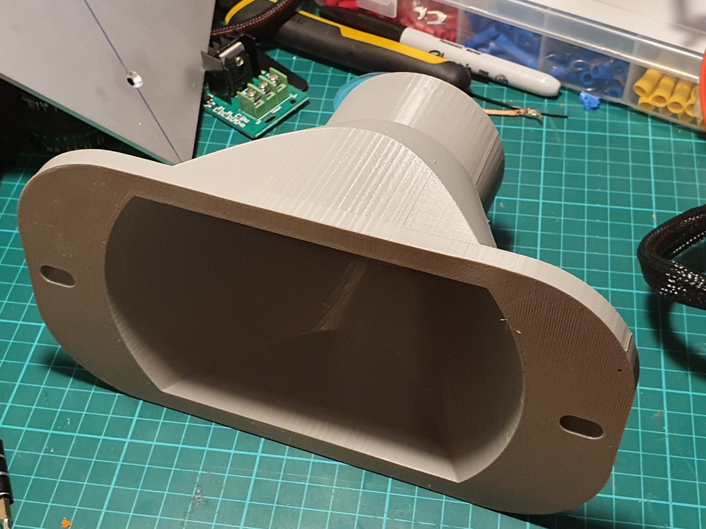 K40 Laser Exhaust Vent 3 inches by Xed Download free STL model