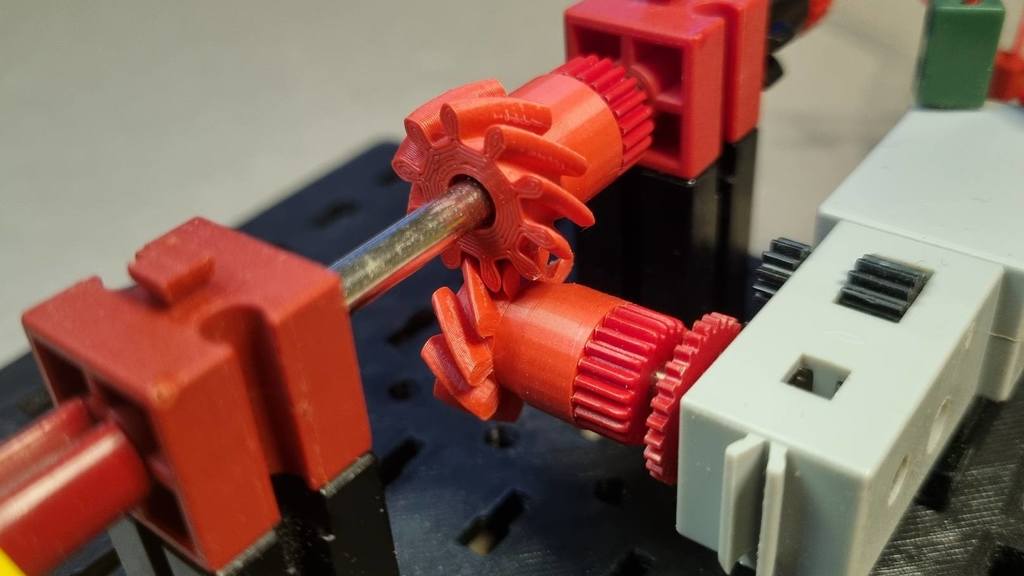 Cycloid gears for fischertechnik