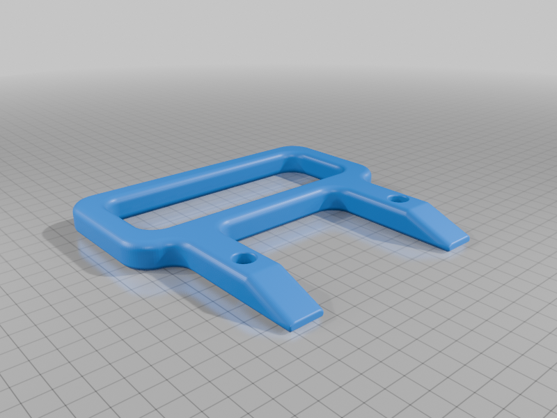 Handle for TV with 100mm VESA mount