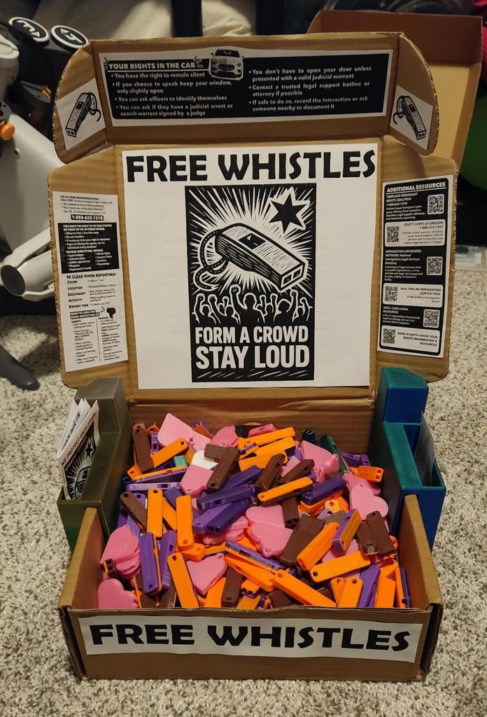 Filament Box Whistle Buddy + Printable Images