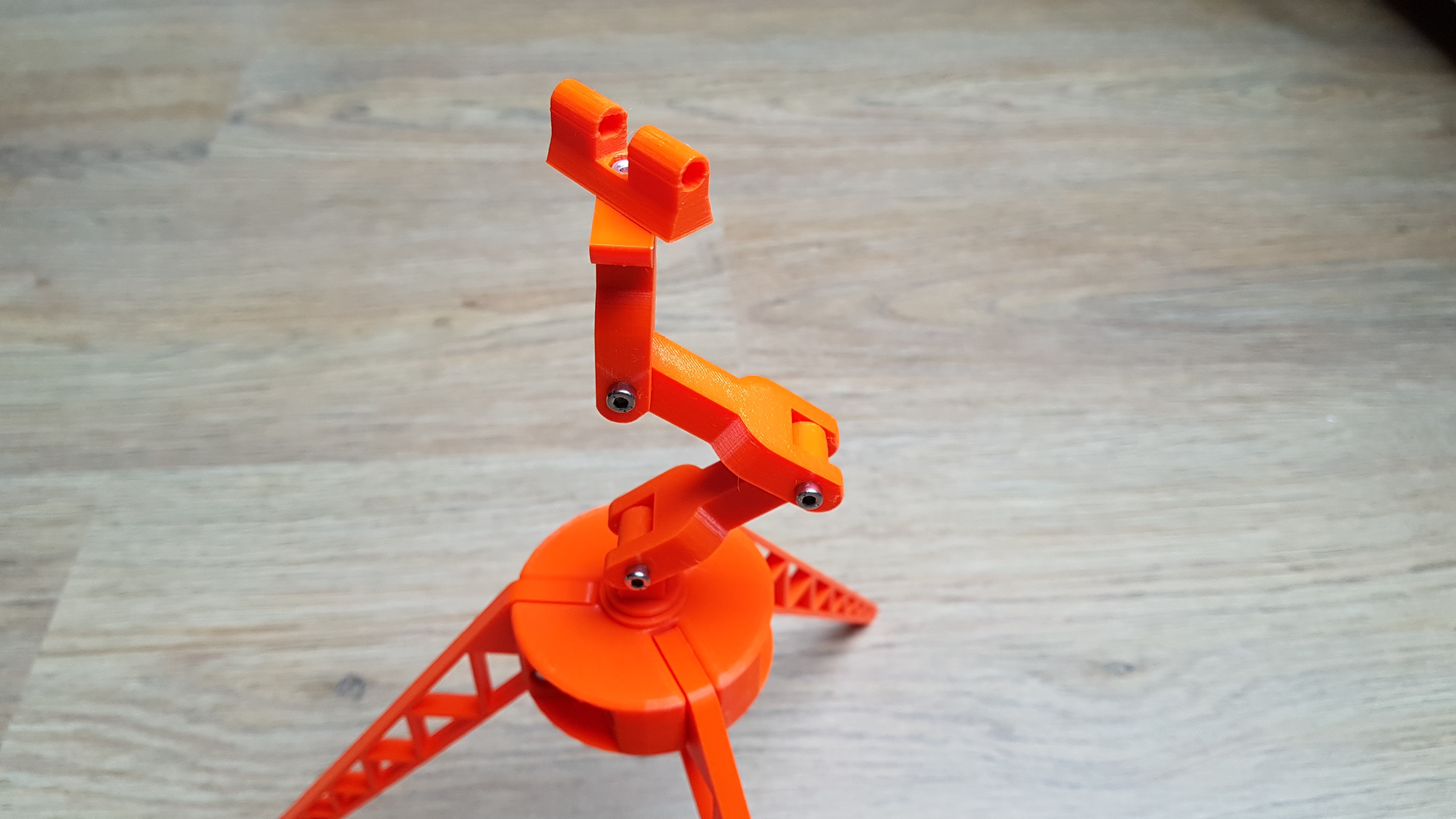 Logitech C270 camera holder on tripod adapter by HD_Creator Download free STL model