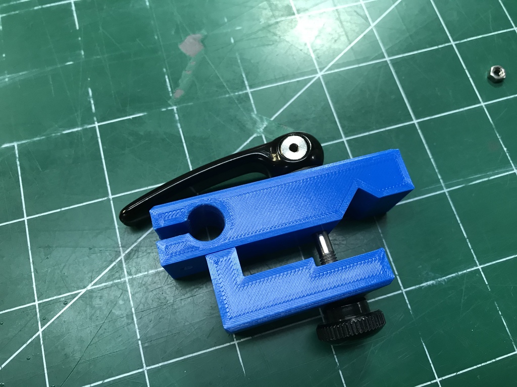 Mini Lathe Dial Indicator Holder by Construtor Download free STL