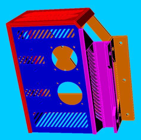 MKS Gen 1.4 Case w/ Fans