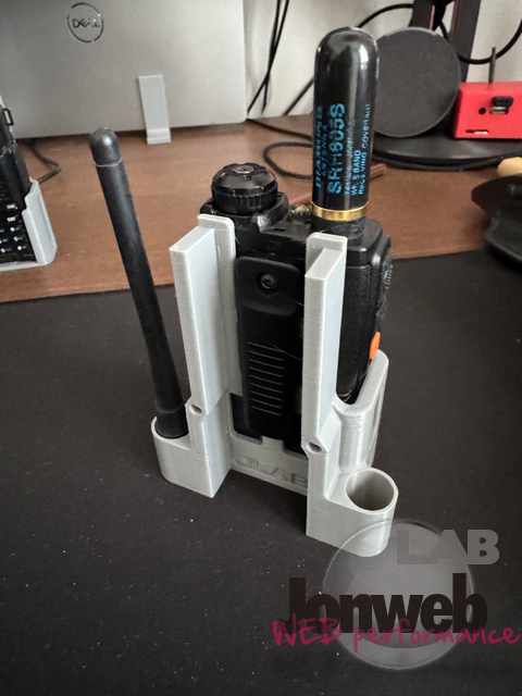 Baofeng UV-3R wall mount also for Parkside wall