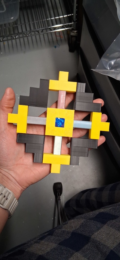 The Amulet of the Order of The Stone from Minecraft: Story Mode