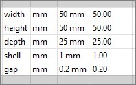 Miniatura 5 do modelo 3D Basic af Box V4