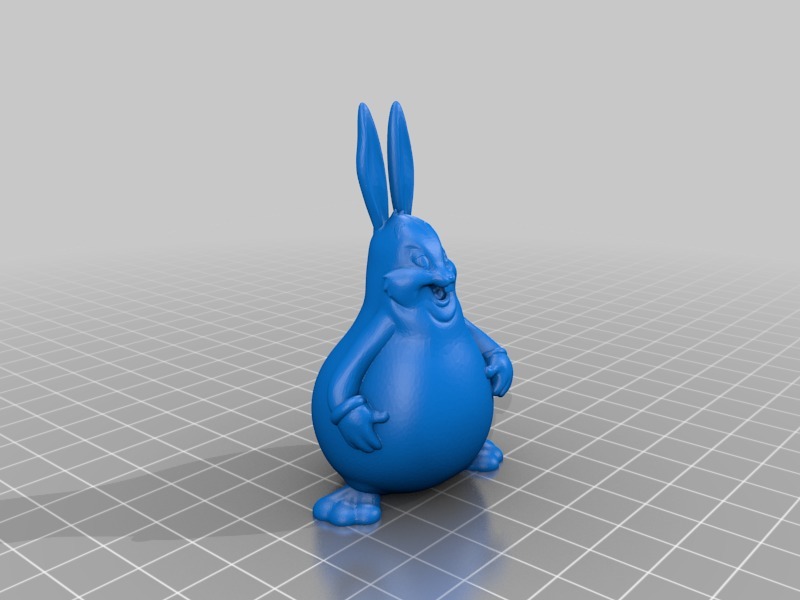 Big Chungus (Hollow) by Nick-ko | Download free STL model | Printables.com