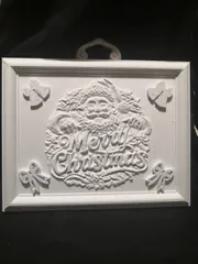 Santa Christmas Plate