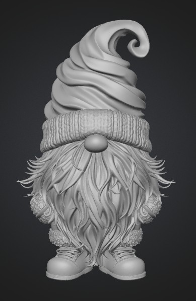 Cupcake Crown Gnome