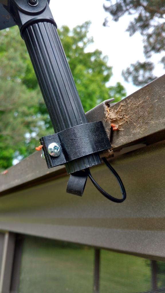 25mm post bracket for solar panel