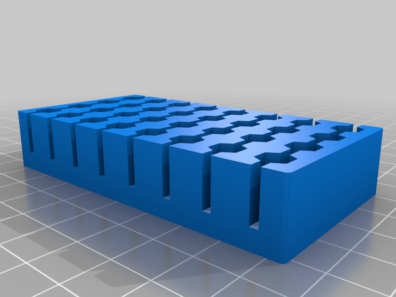 Hex Bit Holder 4x8x15