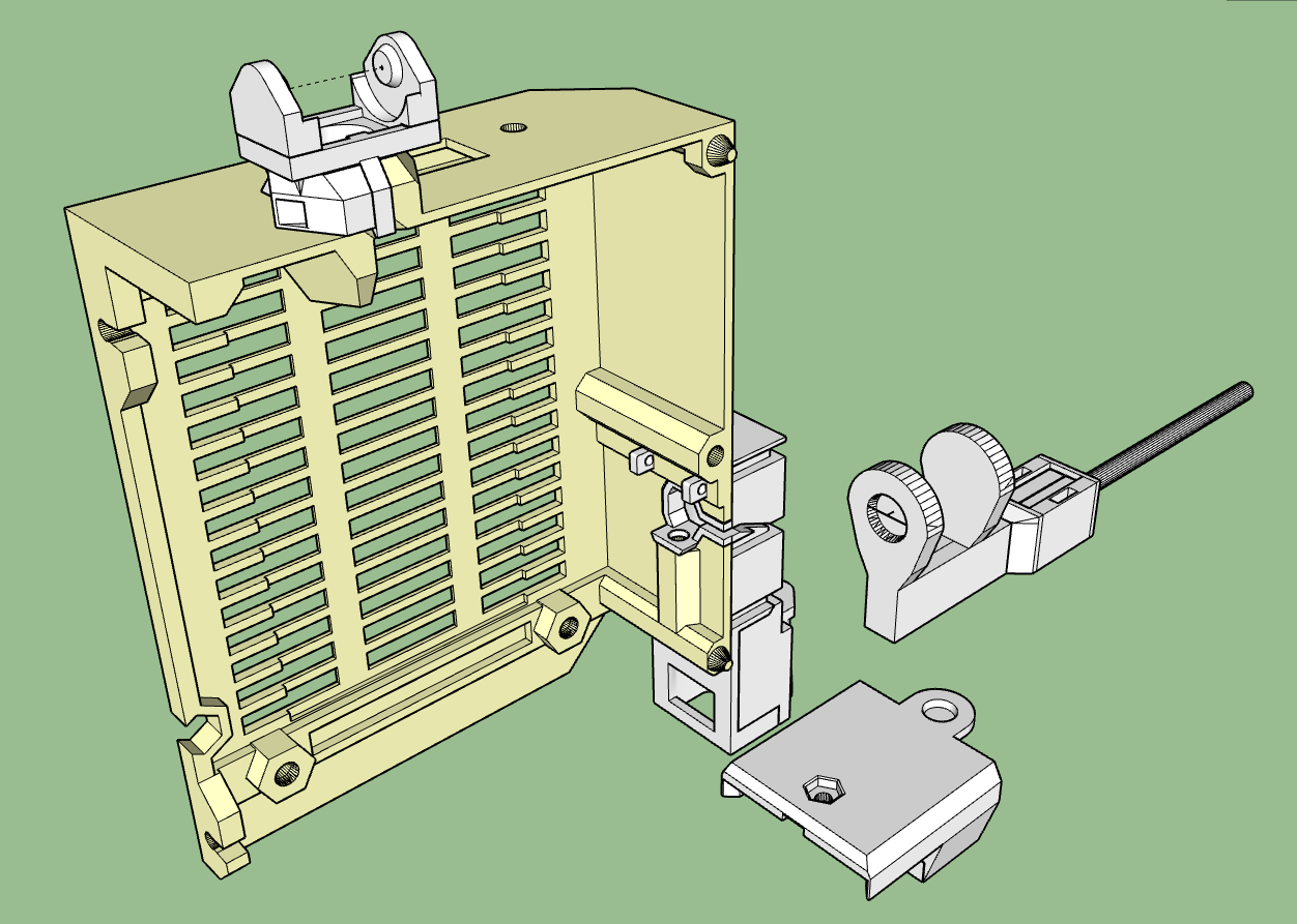 Prusa i3 MK2S No Mod Cable Chain Kit - All Axis by SoundDoc | Download free STL model ...