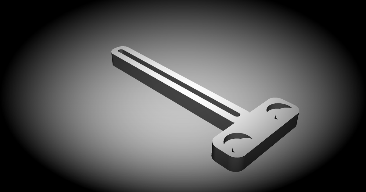 Toothpaste key by Nickko Download free STL model