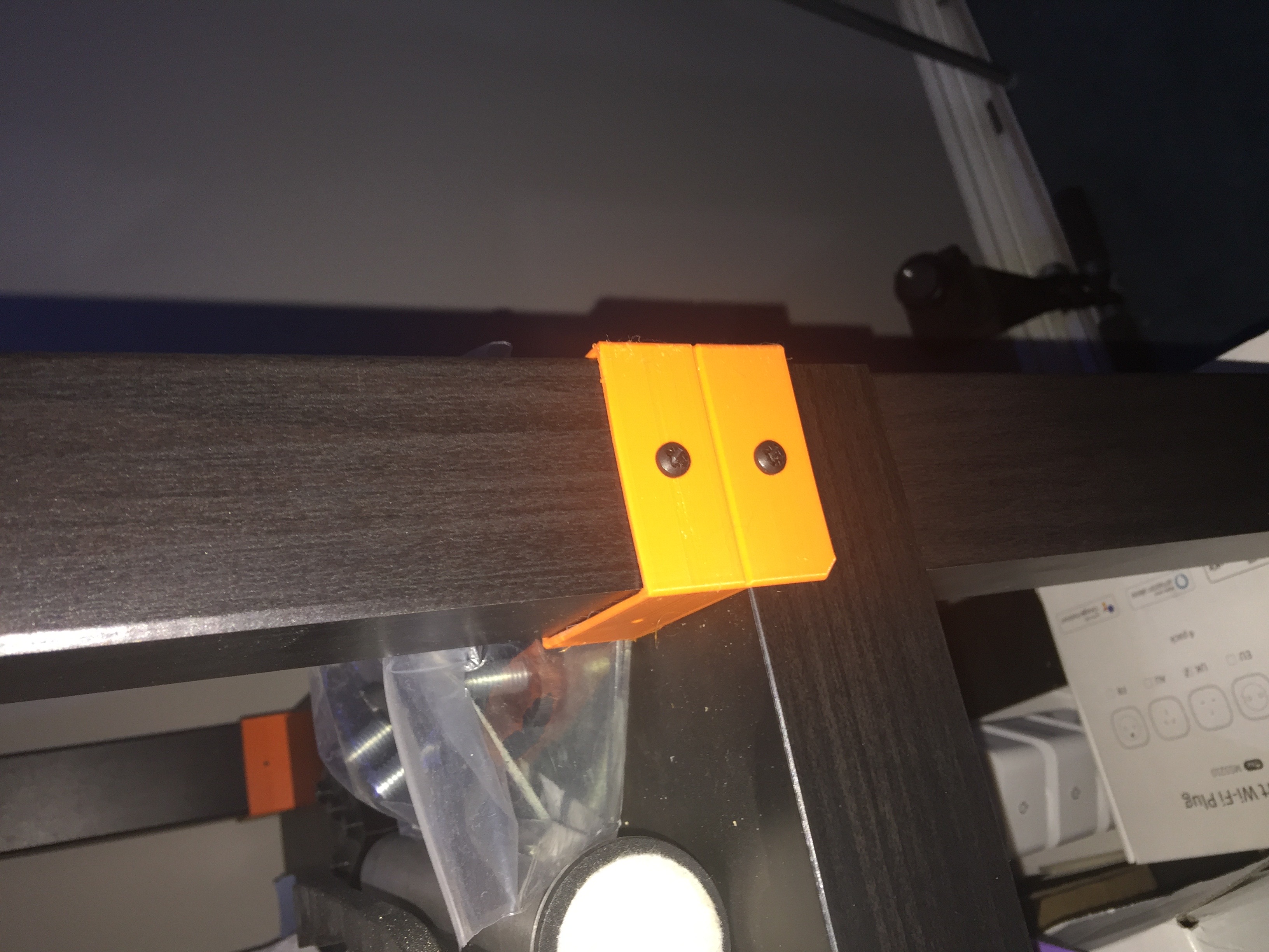 ikea lack stack adapter with Holes