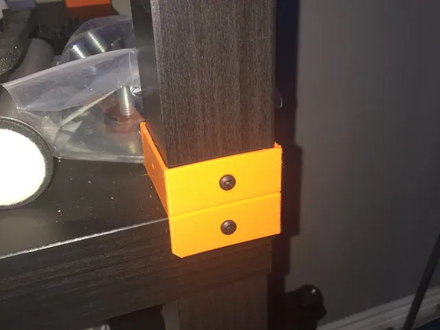 ikea lack stack adapter with Holes