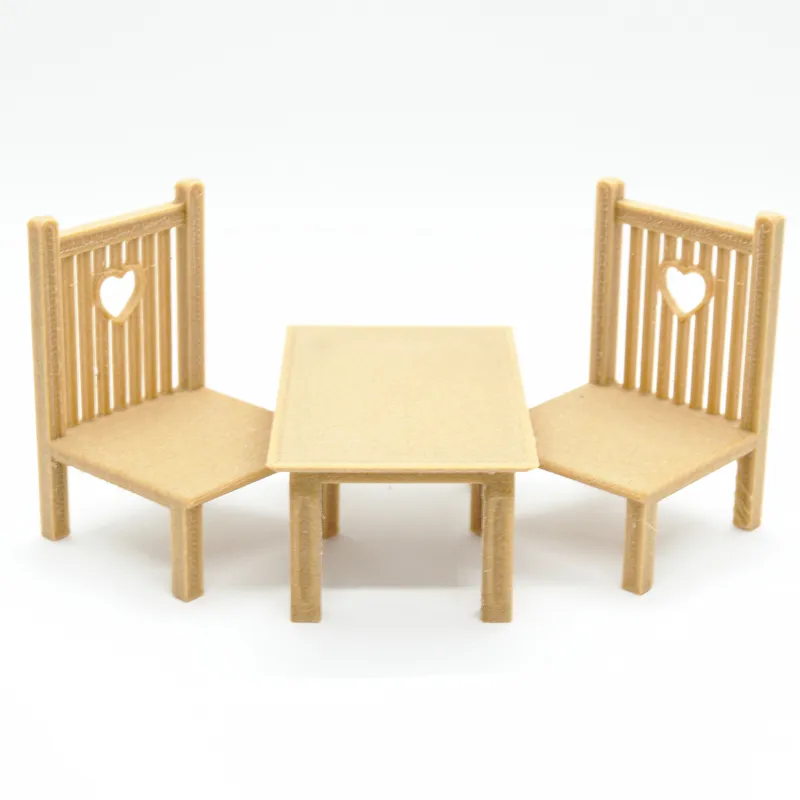 Sylvanian table cheap and chairs