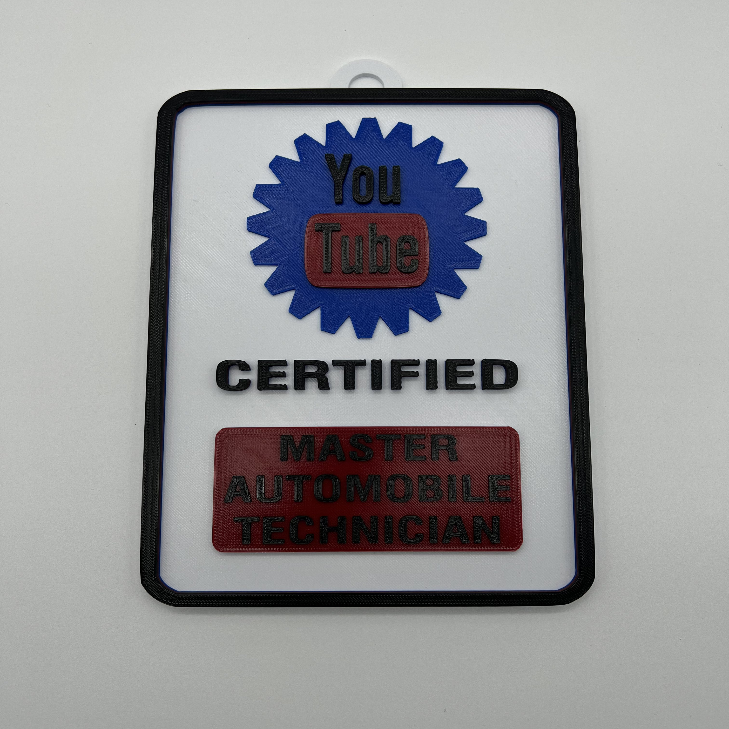 Custom YouTube Mechanic Sign
