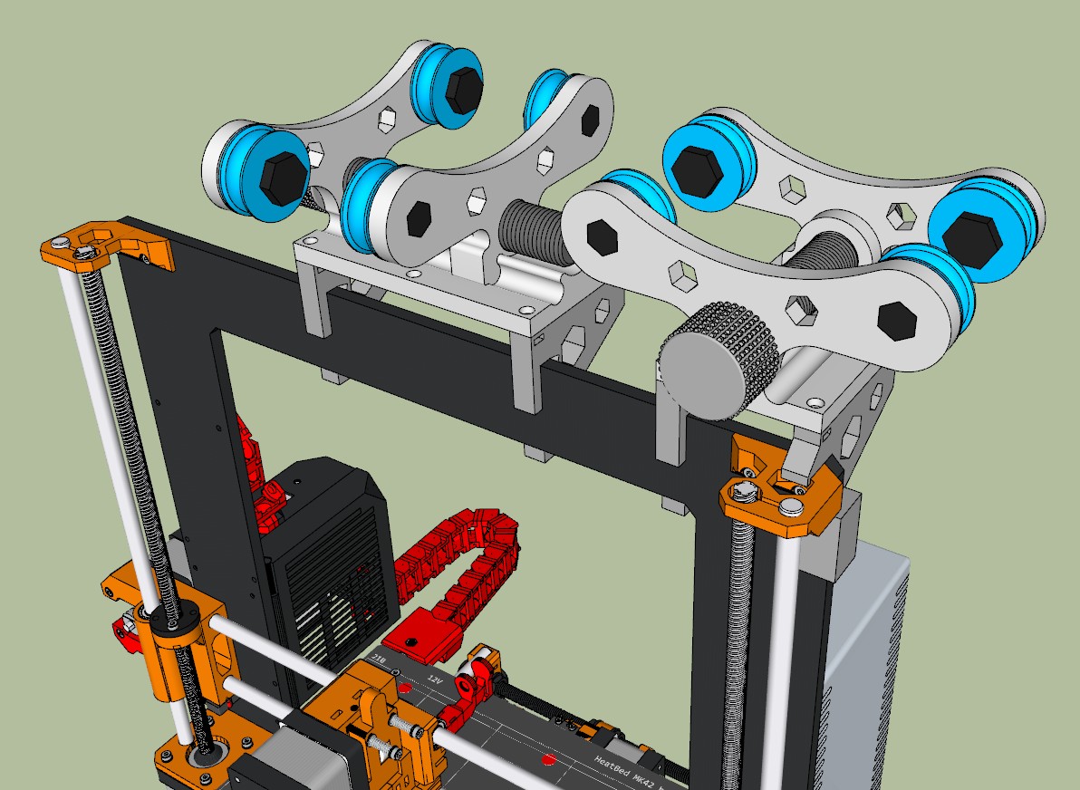 Prusa i3 MK2S Adjustable Spool Holder by SoundDoc | Download free STL model | Printables.com