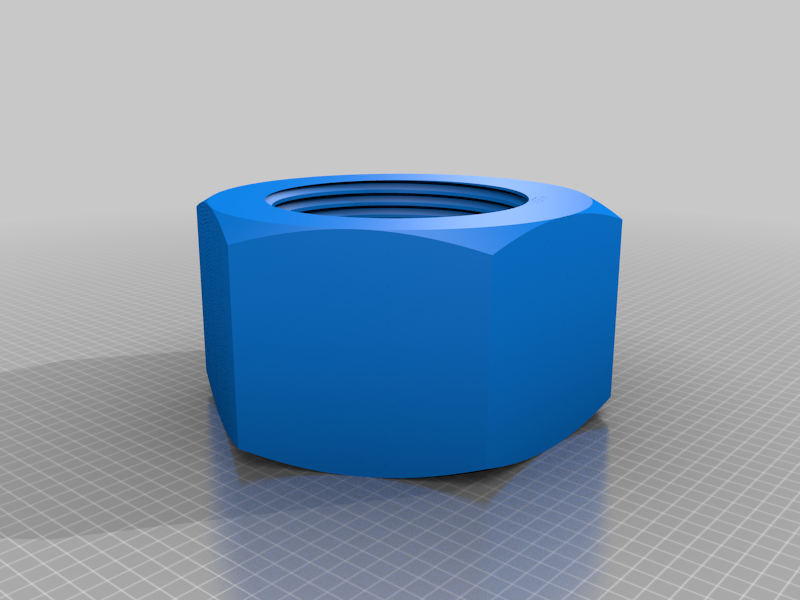 BIG NUT - M150x8 - The Largest Standard Nut