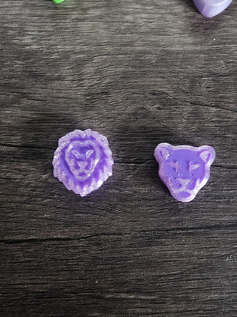 Lion and Lioness Kandi Beads