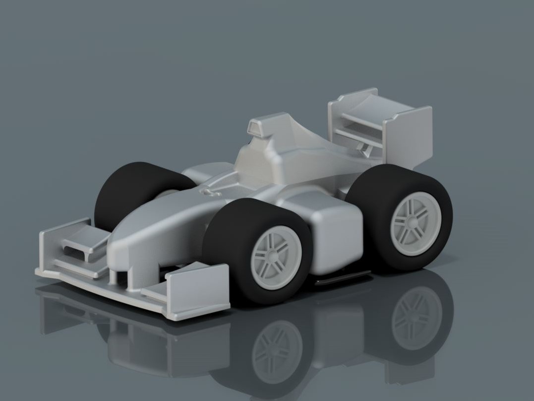 Formula 1 Car - Snap-Fit Model