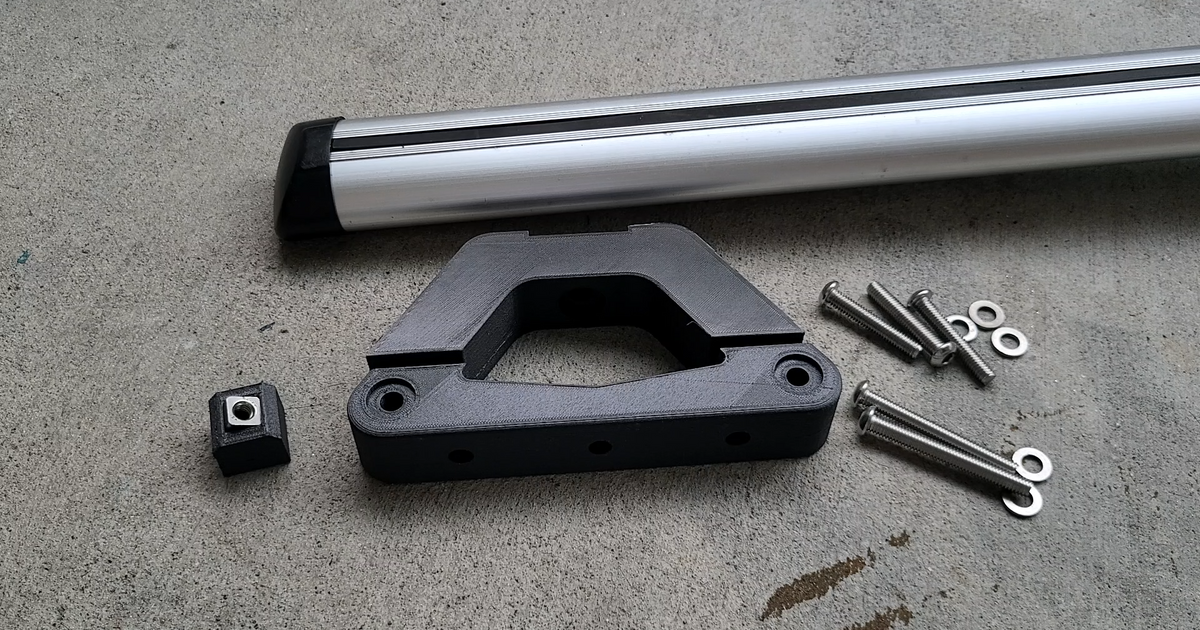 Chevy Bolt Roof Rack Foot Pack by RD Print Lab Download free STL model