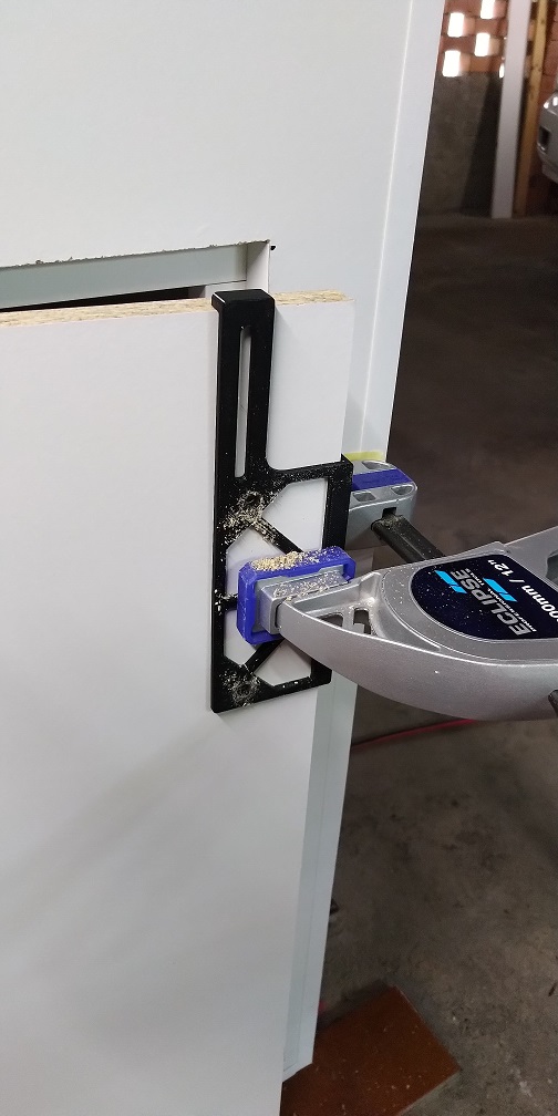 Door handle drilling templates by Lannix 3D Download free STL model