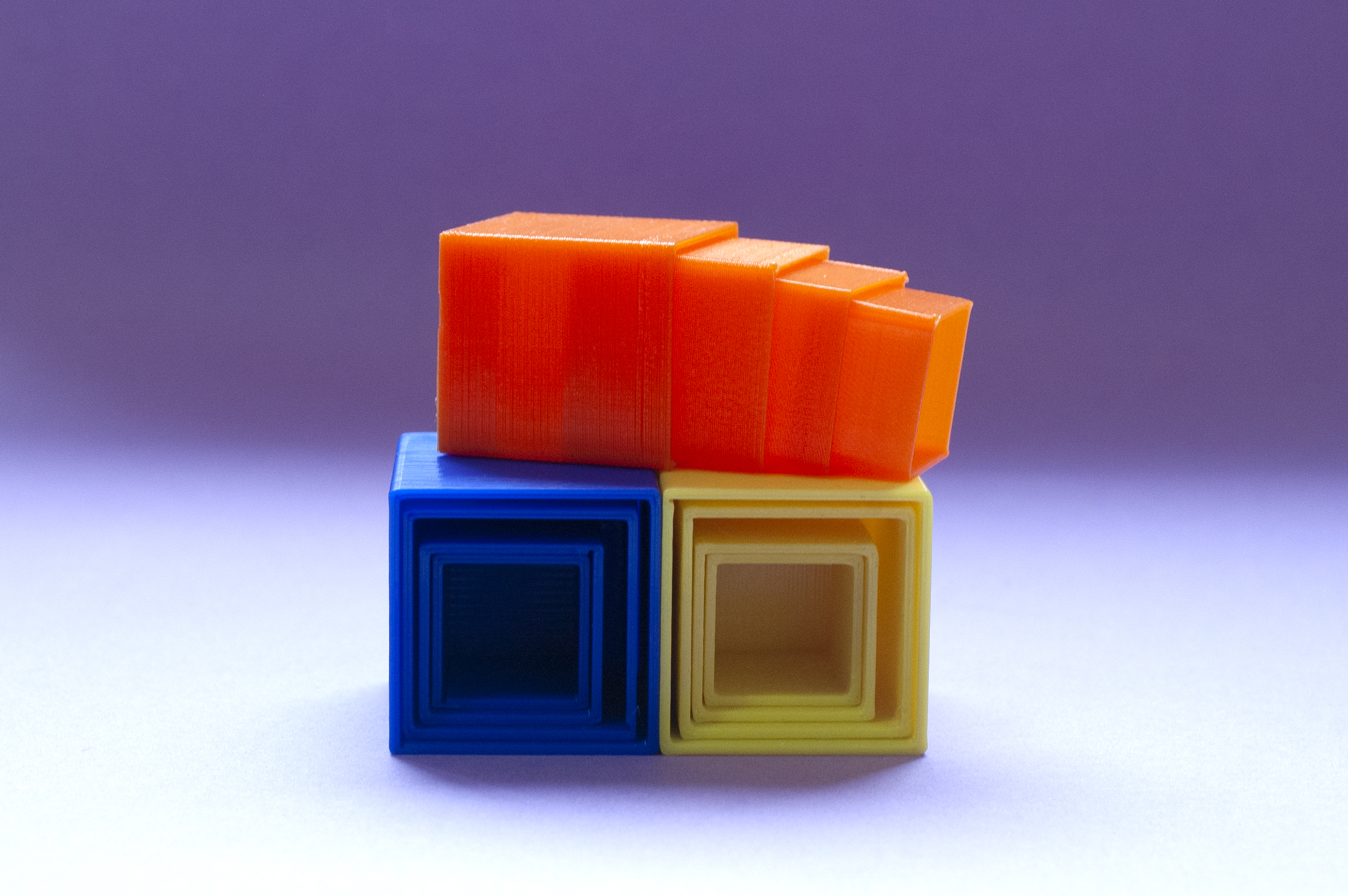Miniatura 5 do modelo 3D Parametric calibration cube