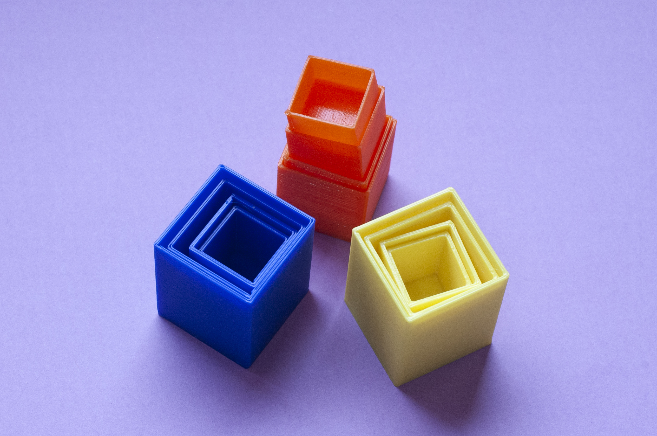 Miniatura 3 do modelo 3D Parametric calibration cube