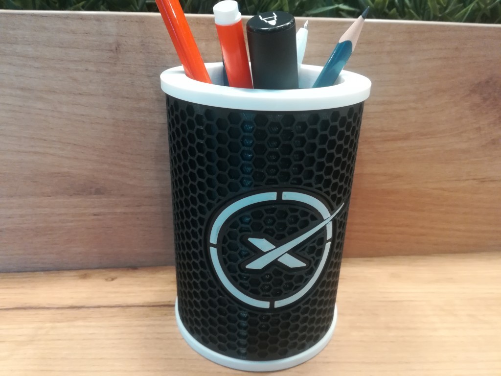 SpaceX Pencil Holder
